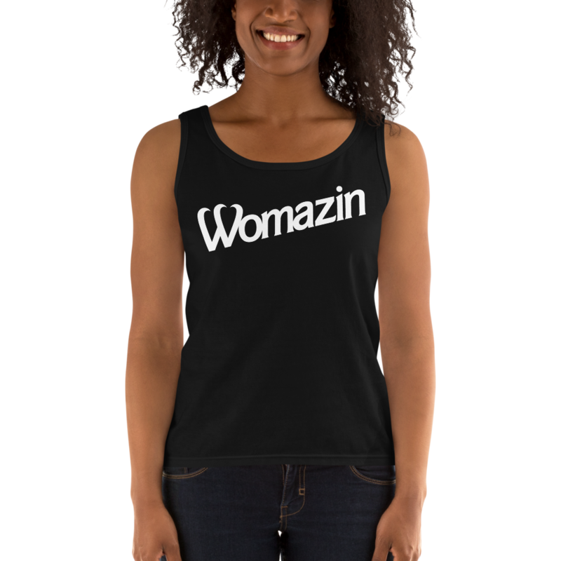 WOMAZIN - BARBIE Ladies&#39; Tank, Color: Black, Size: S