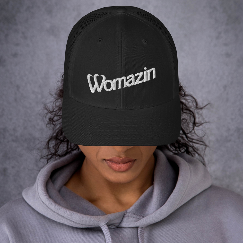 WOMAZIN - BARBIE Trucker Cap, Color: Black
