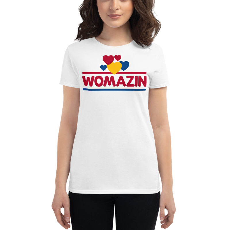 WOMAZIN - WONDER BREAD Women's short sleeve t-shirt