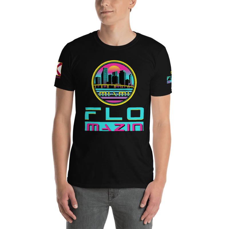 FLOMAZIN MIAMI VICE Short-Sleeve Unisex T-Shirt