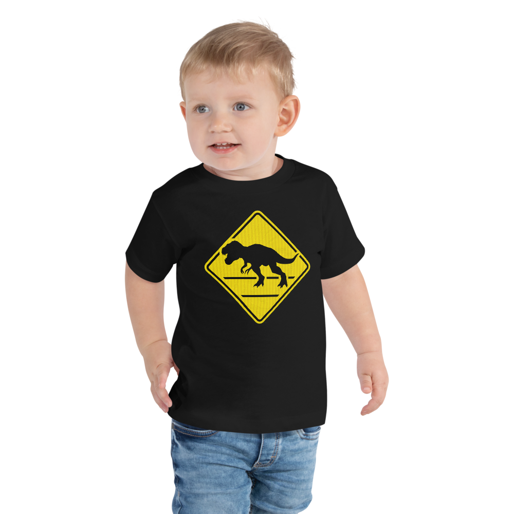 TYRANNOSAURUS REX - DEAD ASS BRAND LOGO NOT ON SHIRT Toddler Short Sleeve Tee