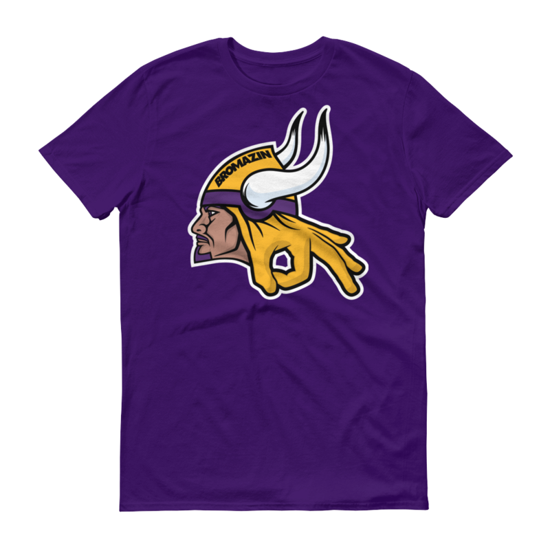 VIKEBROS - BROMAZIN MINNESOTA VIKINGS Short-Sleeve T-Shirt