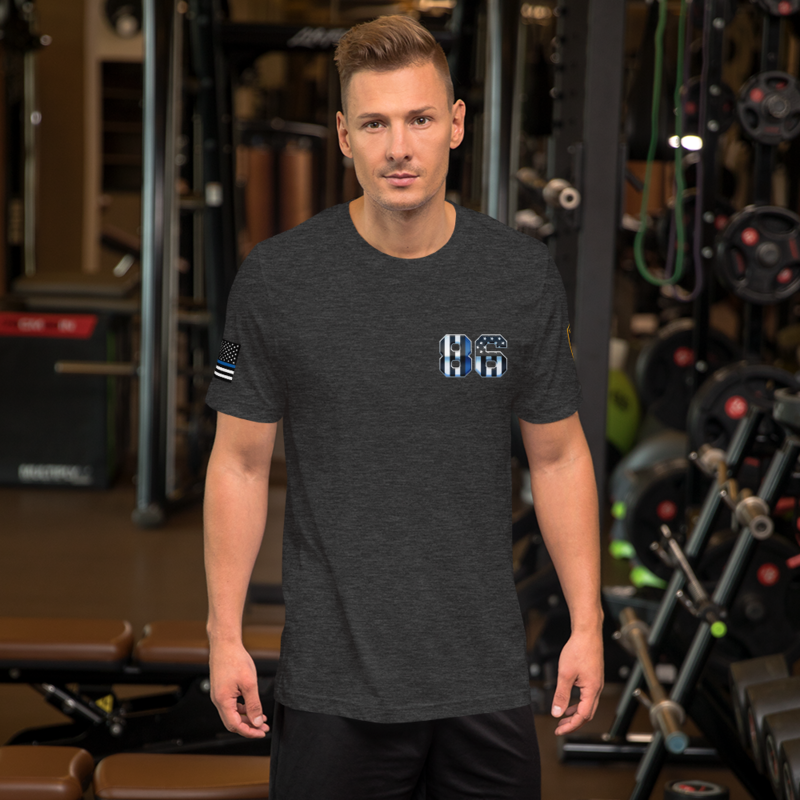 RETIRED 86 Short-Sleeve Unisex T-Shirt
