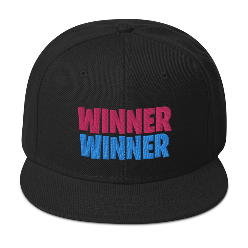 WINNER WINNER Snapback Hat
