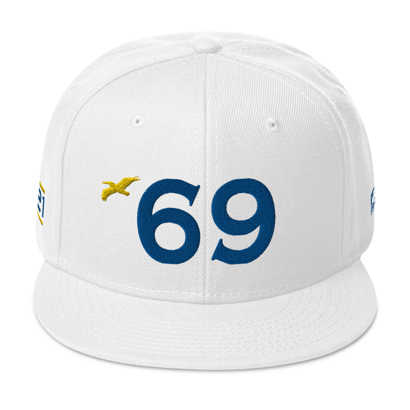 FLOMAZIN THE HARBOR CITY, MELBOURNE, FL 1969 Snapback Hat