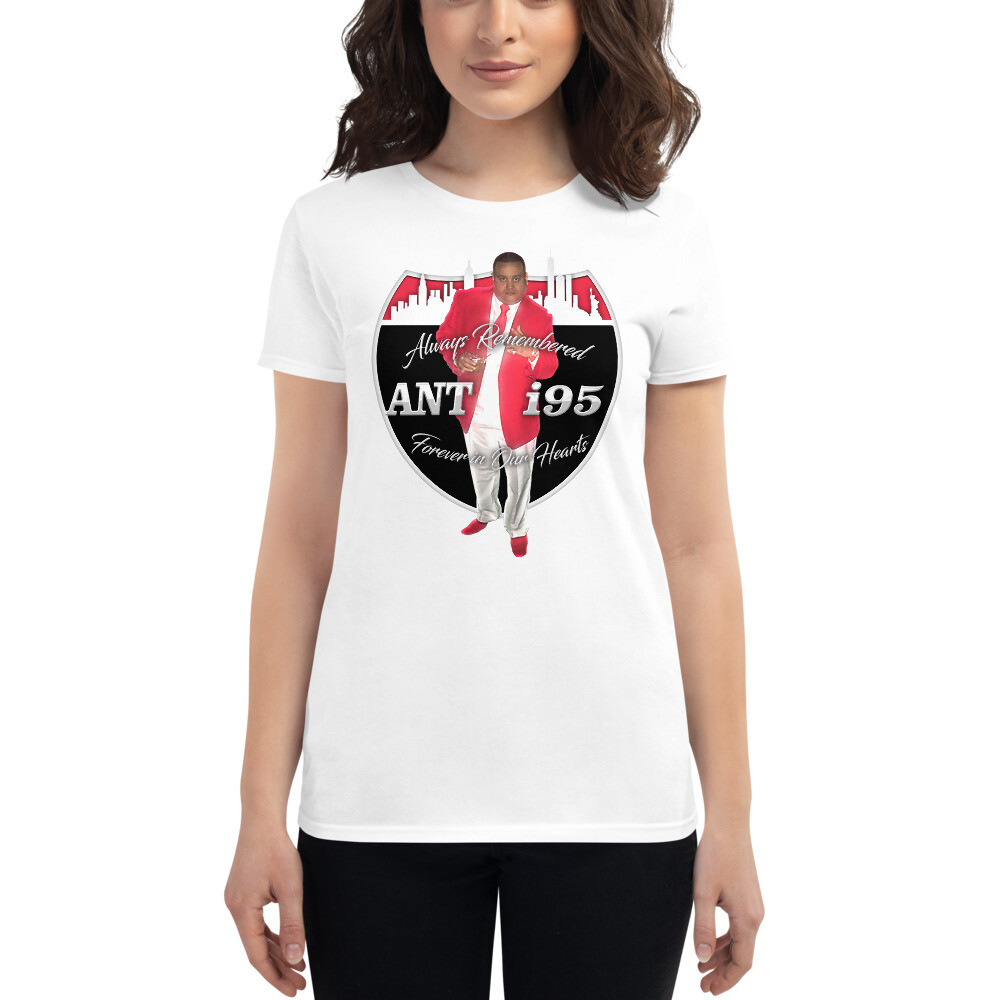 R.I.P. ANTHONY SANTIAGO - ANT i95 Women's short sleeve t-shirt