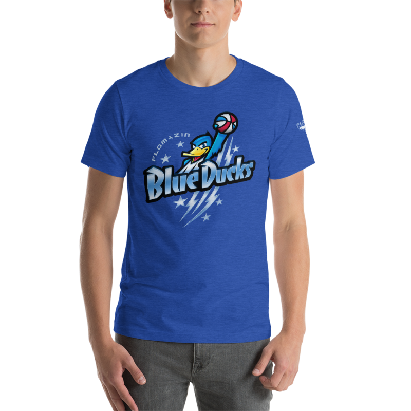 BREVARD BLUE DUCKS - FLOMAZIN Short-Sleeve Unisex T-Shirt