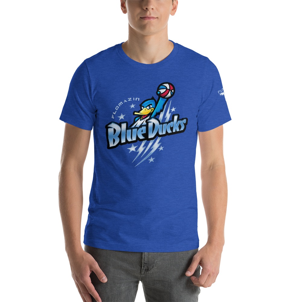BREVARD BLUE DUCKS - FLOMAZIN Short-Sleeve Unisex T-Shirt, Size: S