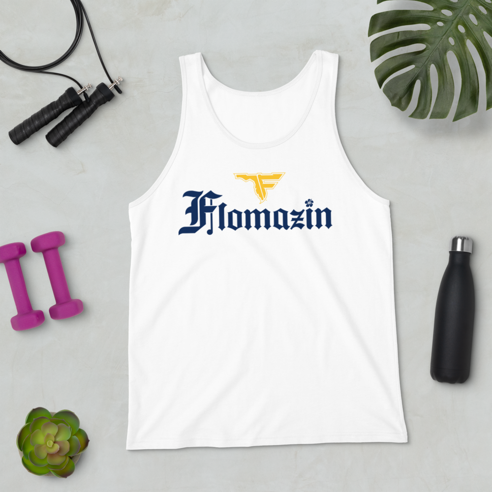 FLOMAZIN FLORONA Unisex Men&#39;s Tank Top, Size: XS