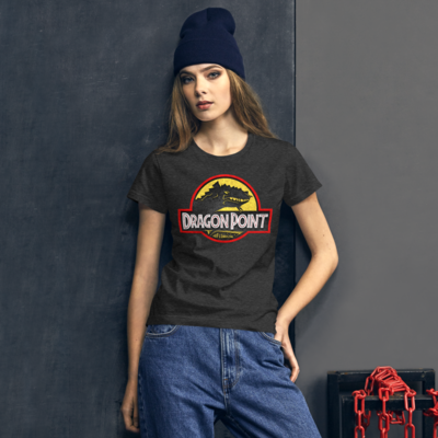 FLOMAZIN FLORASSIC DRAGON POINT 3D Women's short sleeve t-shirt