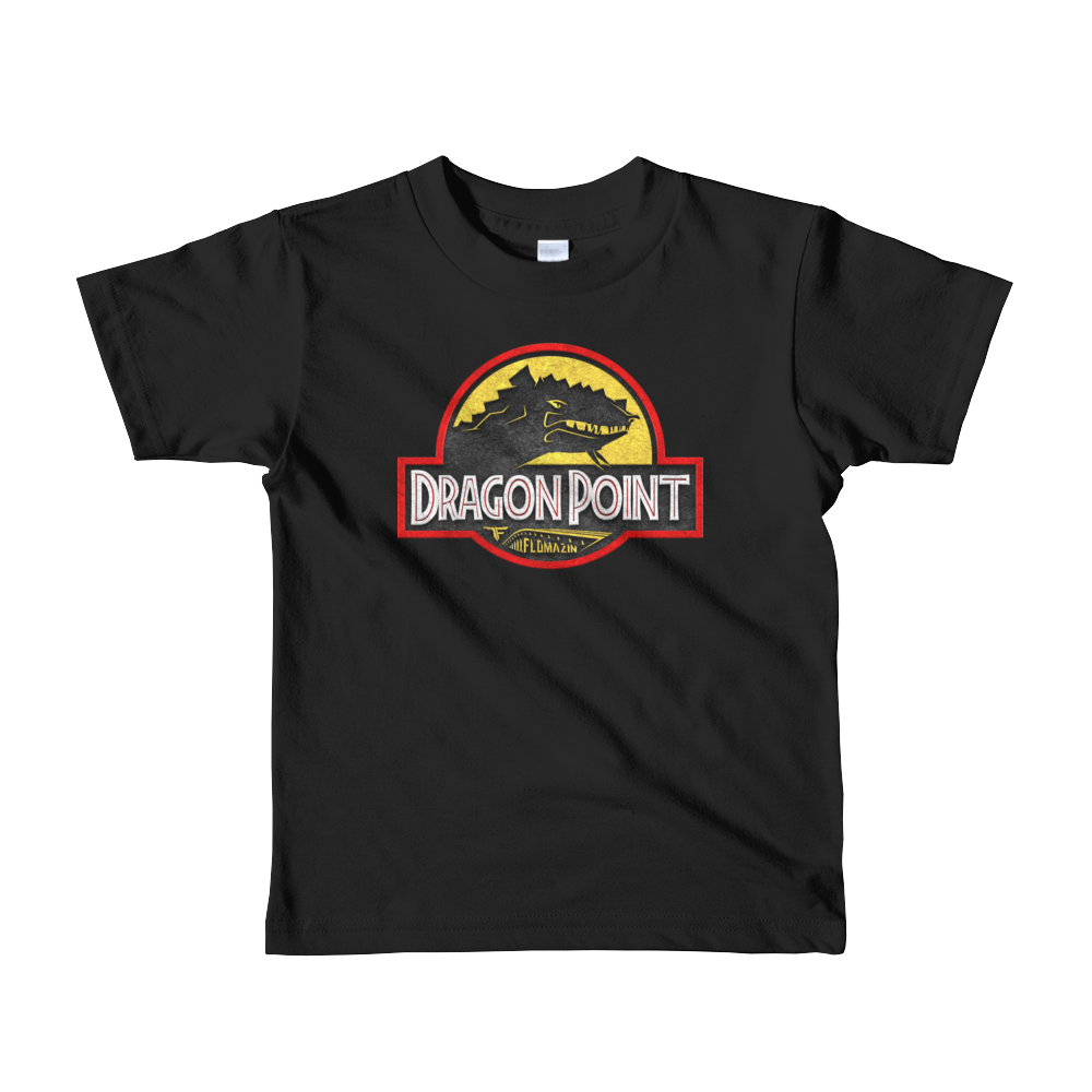 FLOMAZIN FLORASSIC DRAGON POINT Short sleeve kids t-shirt, Size: 2yrs