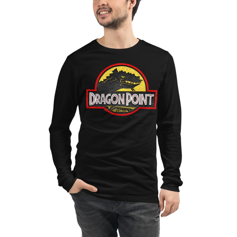 FLOMAZIN FLORASSIC DRAGON POINT Unisex Long Sleeve Tee