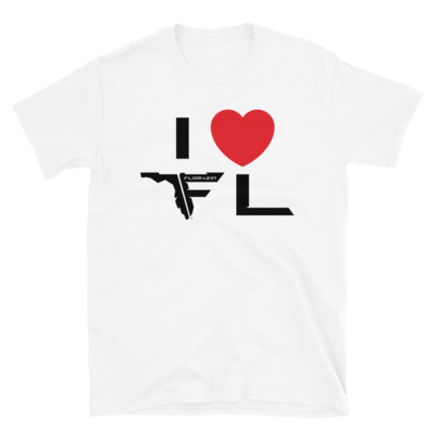 FLOMAZIN I LOVE FLORIDA Short-Sleeve Unisex T-Shirt
