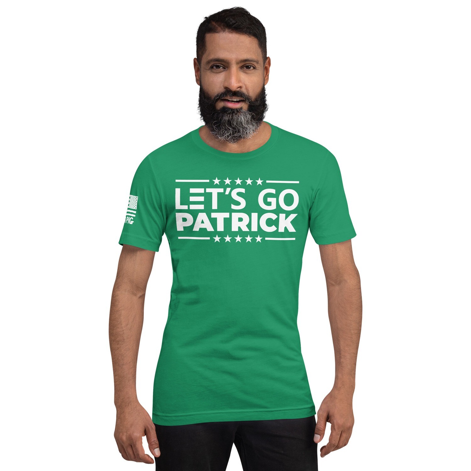 WAR PIG LET'S GO PATRICK - ST' PATRICK'S DAY GIFT - Short-Sleeve Mens/Unisex T-Shirt