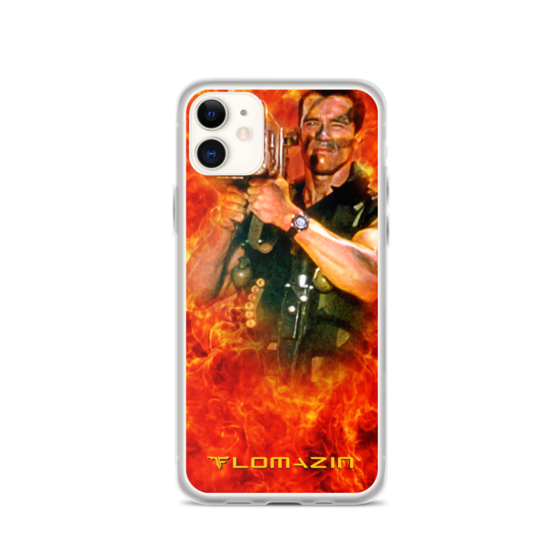 ARNOLD BAZOOKA FLOMAZIN FLOMMANDO ON FIRE iPhone Case