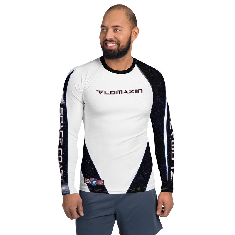FLOMAZIN SPACE COAST 1.5 Men's/Unisex Long Sleeve Shirt (Quick Dry Fabric or Rash Guard)