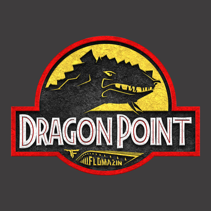 FLOMAZIN FLORASSIC DRAGON POINT 3D Premium Short-Sleeve Unisex T-Shirt