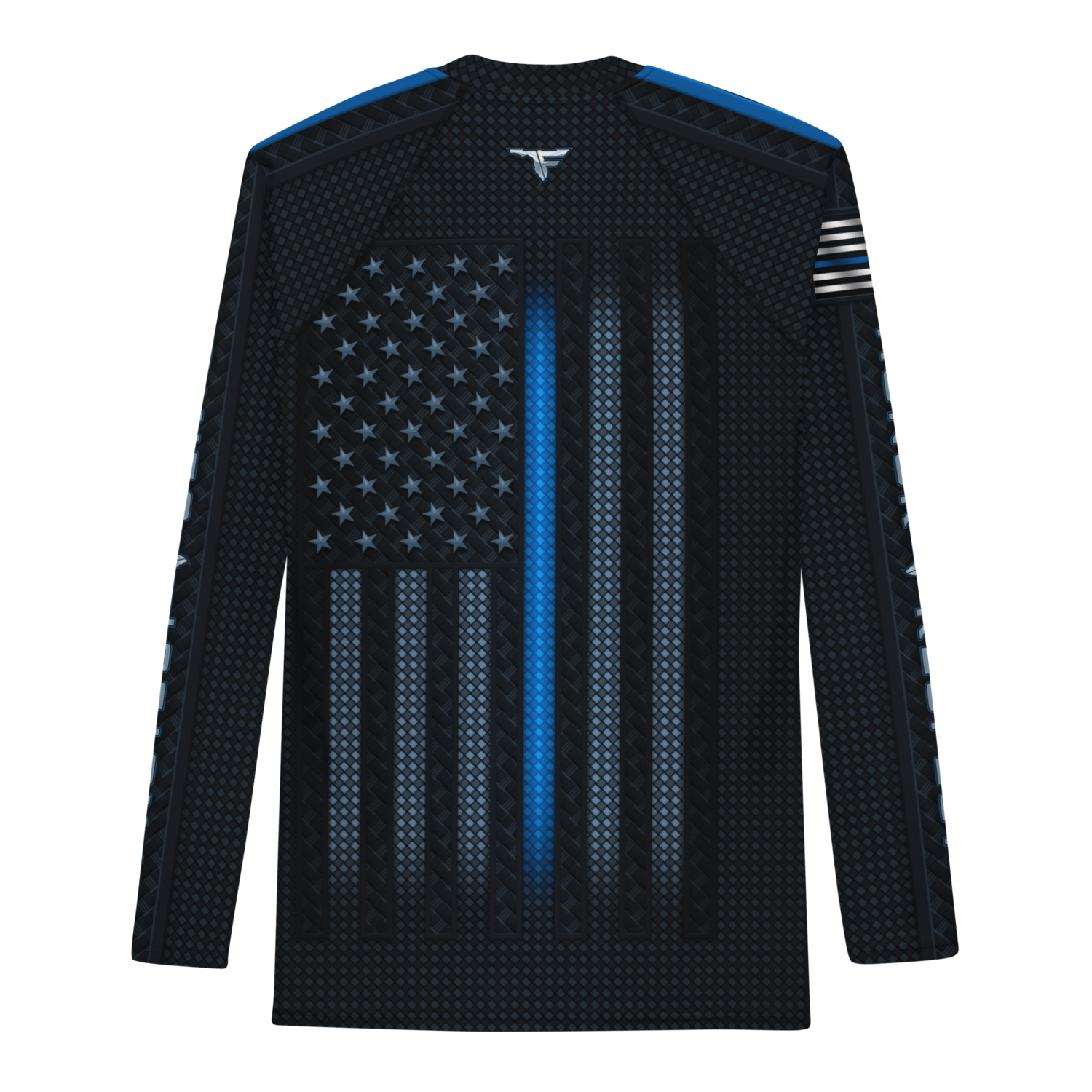 thin blue line moisture wicking shirt