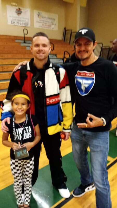 MONDAY 12/12/2022 - Viera High School - COURT KINGZ vs ENFORCERS feat Global Street Ball Legend Grayson &#39;PROFESSOR&#39; Boucher