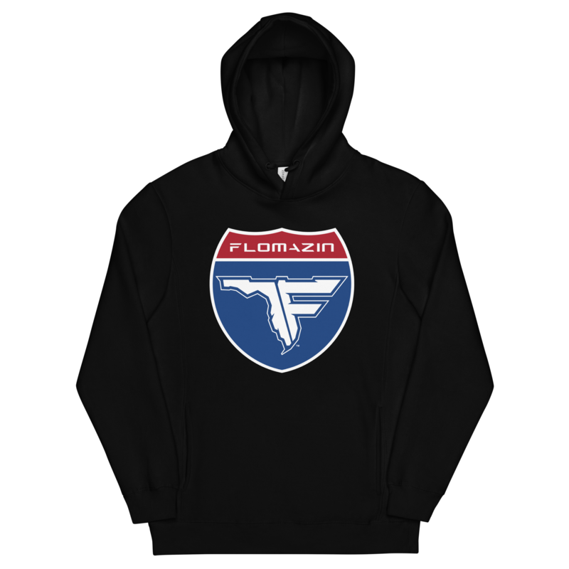 FLOMAZIN INTERSTATE OF MIND Unisex Premium Fashion Hoodie