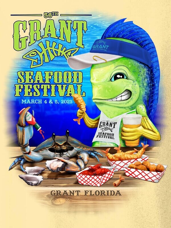 SATURDAY &amp; SUNDAY 3/4-5/23 - Grant Community Center - Grant Seafood Festival
