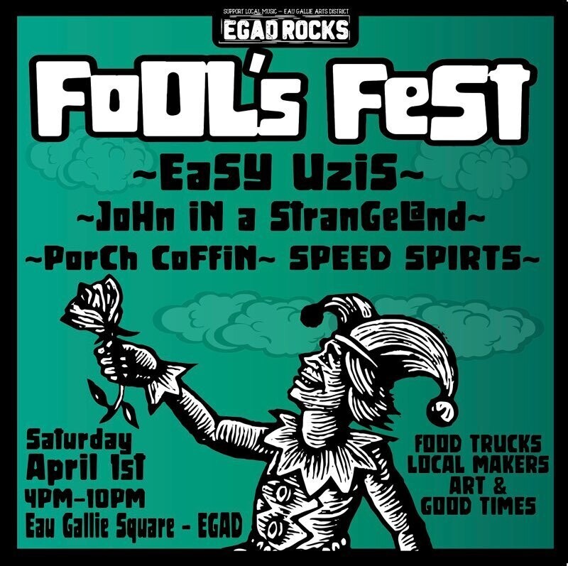 SATURDAY 4/1/2023 - Downtown Eau Gallie Art District - Fleagad Market in the Park + Fool's Fest