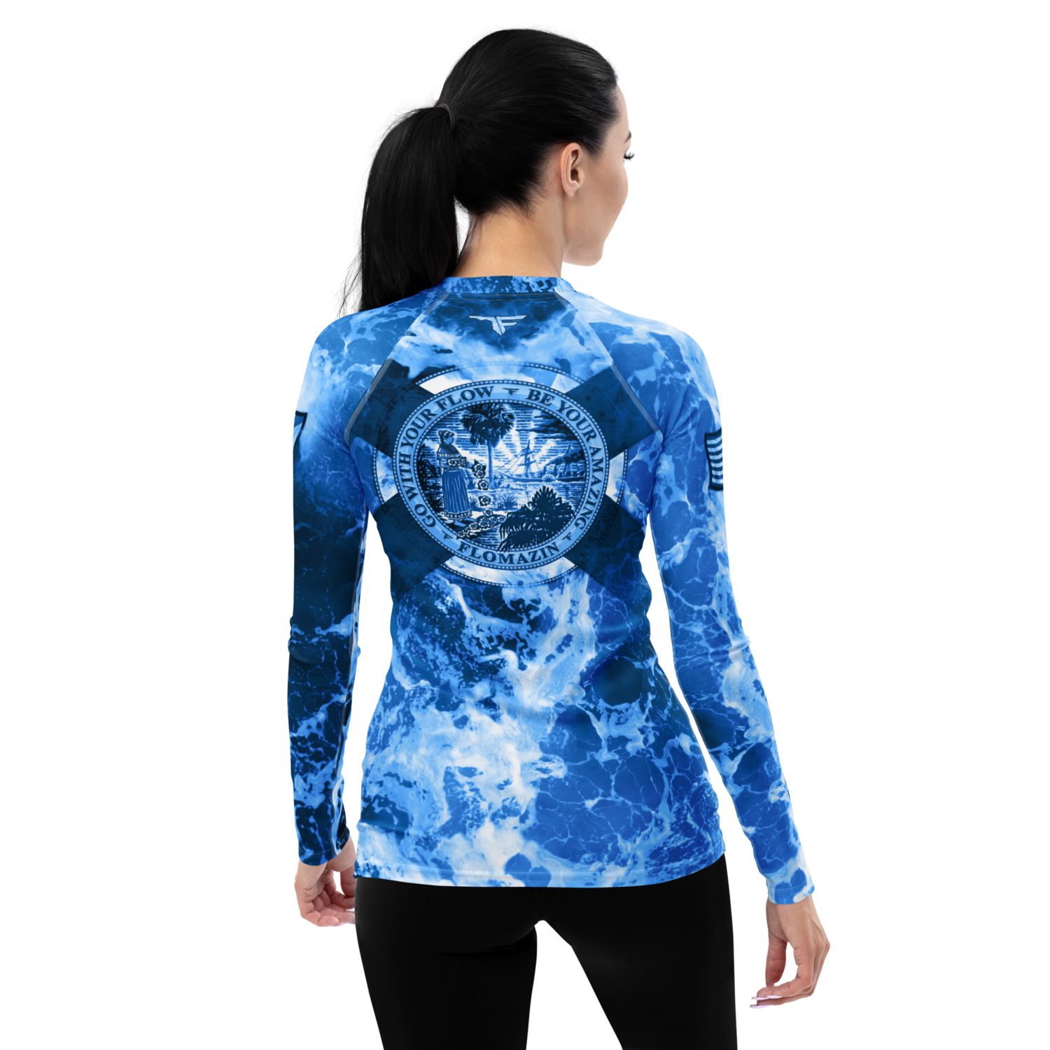 FLOMAZIN ROCKY WATERS 1.0 Women s Long Sleeve Shirt Quick Dry
