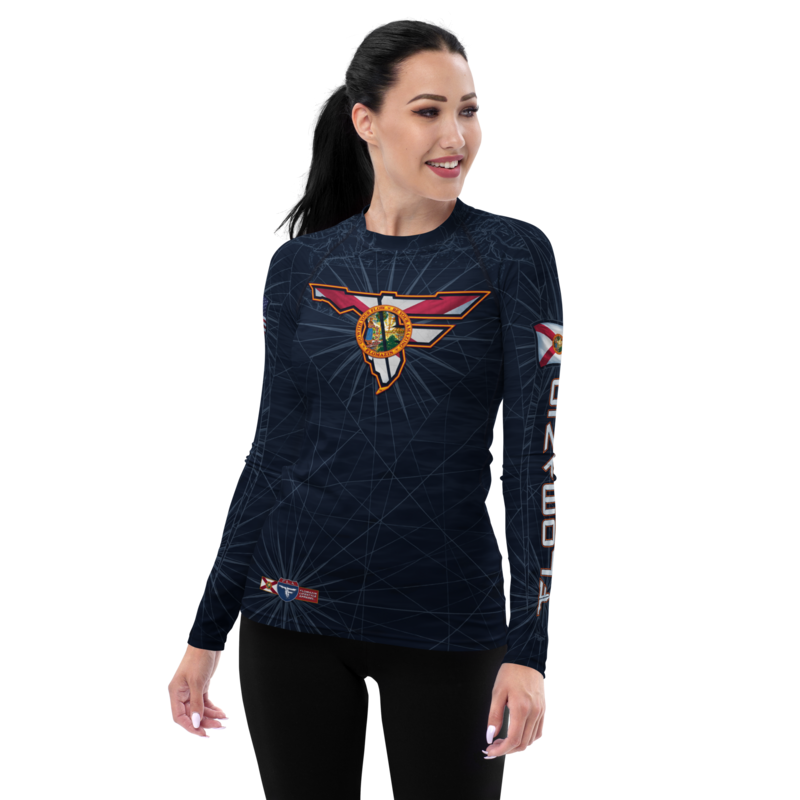 FLOMAZIN FLONAUTICAL 1.0 Women's Long Sleeve Rash Guard Shirt