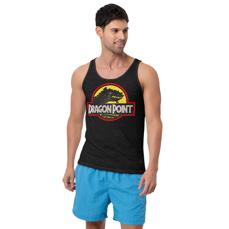 FLOMAZIN FLORASSIC DRAGON POINT 3D Unisex Tank Top