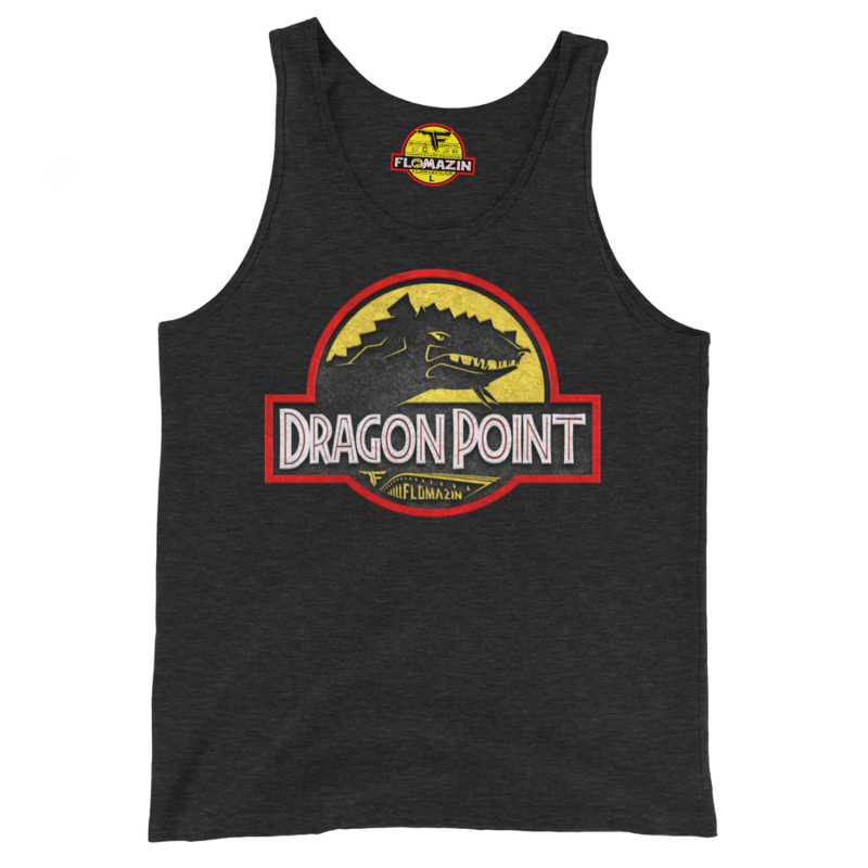 FLOMAZIN FLORASSIC DRAGON POINT 3D Unisex Tank Top