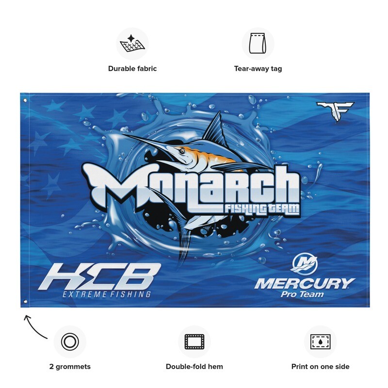 FLOMAZIN MONARCH FISHING TEAM Flag