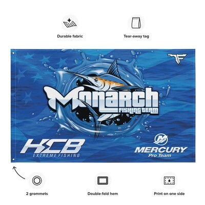 FLOMAZIN MONARCH FISHING TEAM Flag
