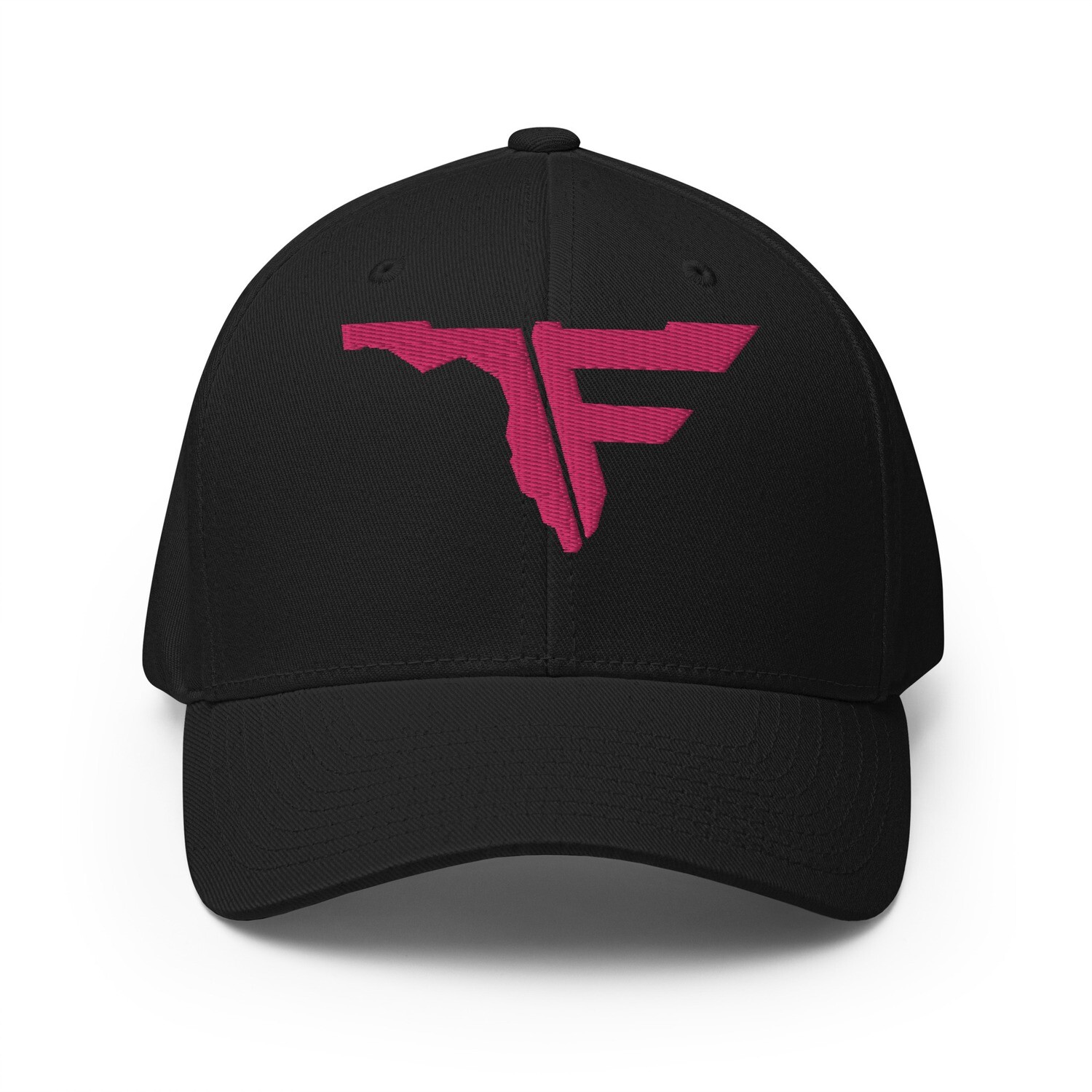 FLOMAZIN Pink Logo Structured Twill Cap