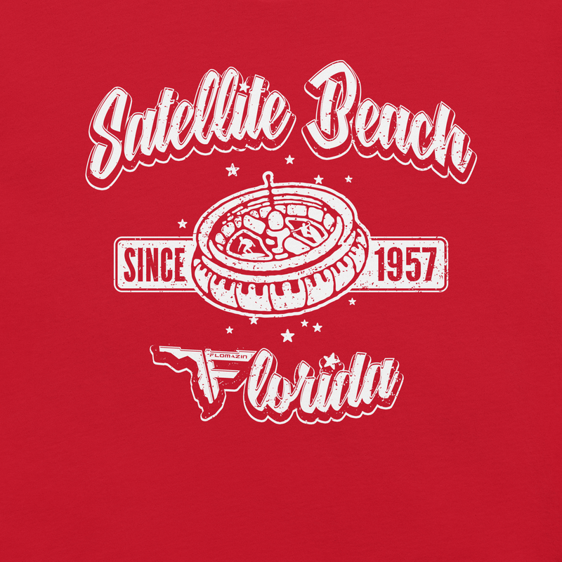 FLOMAZIN SATELLITE BEACH, FLORIDA Since 1957 Premium Short Sleeve Unisex T-shirt