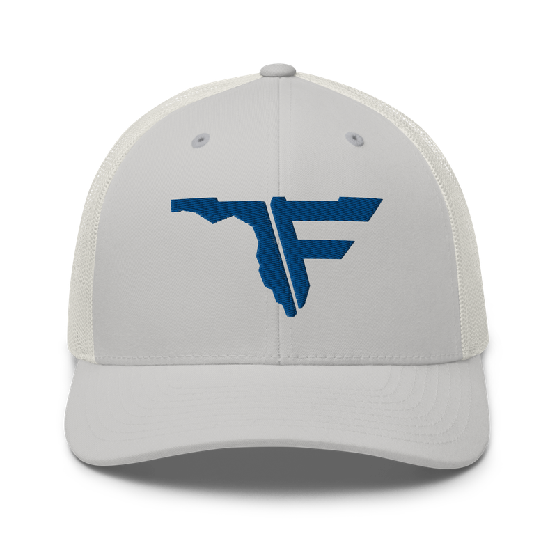 FLOMAZIN BLUE LOGO Trucker Cap