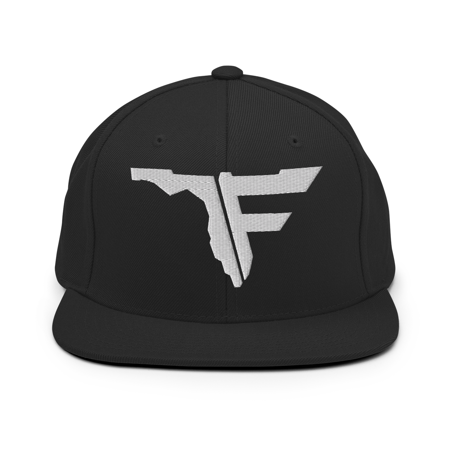 FLOMAZIN WHITE LOGO Snapback Hat