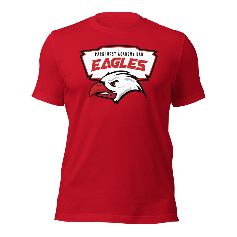 PARKHURST ACADEMY DAD EAGLES Premium Short Sleeve Unisex T-Shirt