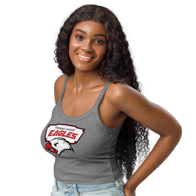 PARKHURST ACADEMY EAGLES Women’s micro-rib tank top