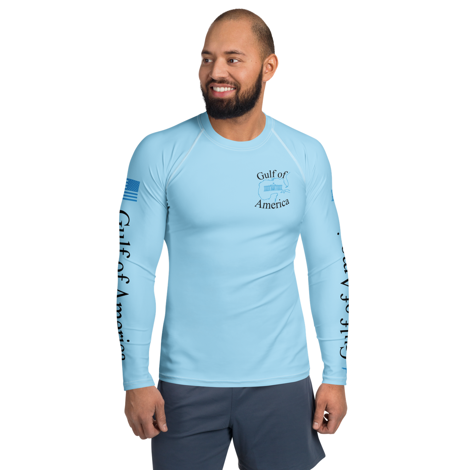 GULF OF AMERICA Men&#39;s Rash Guard