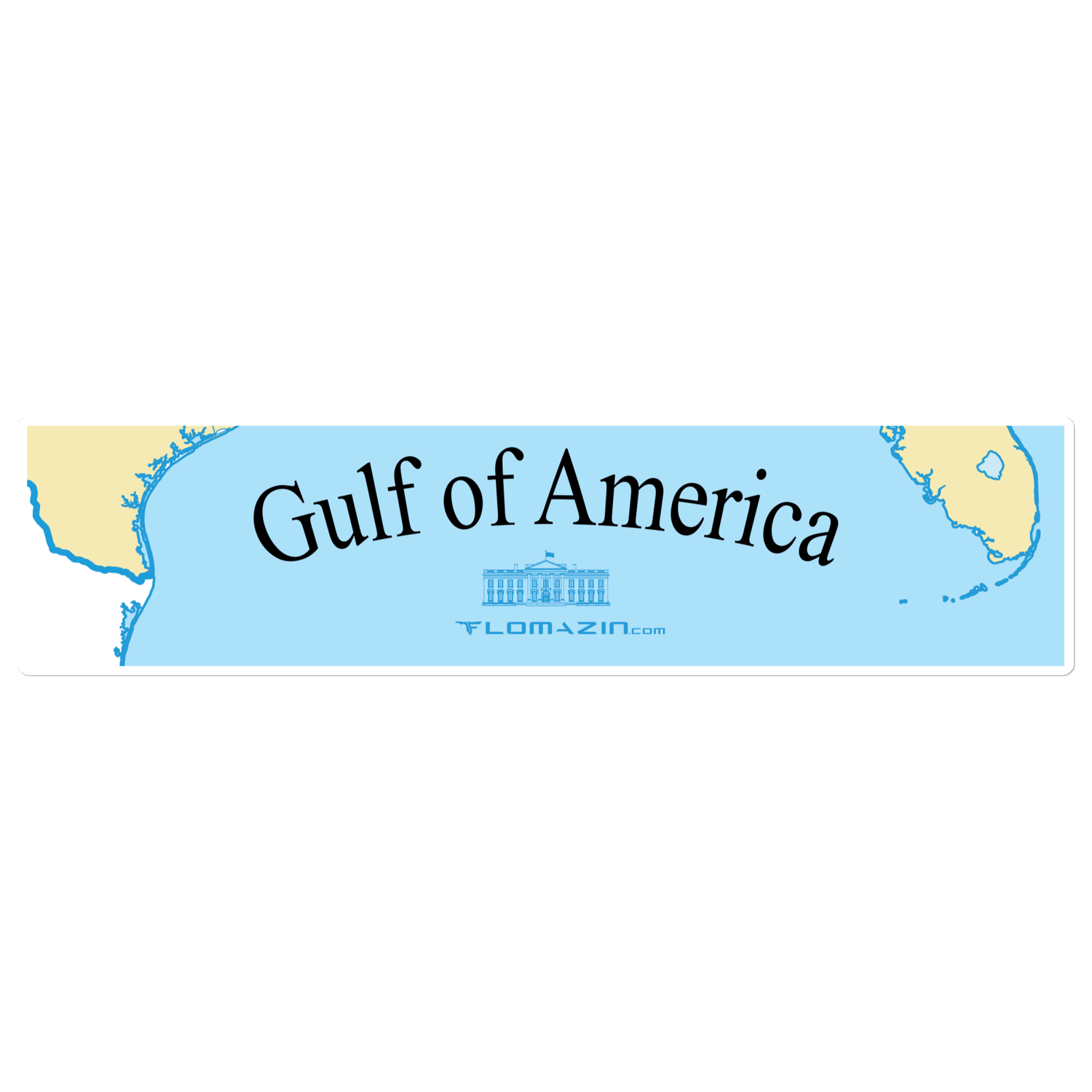 GULF OF AMERICA Bubble-free stickers
