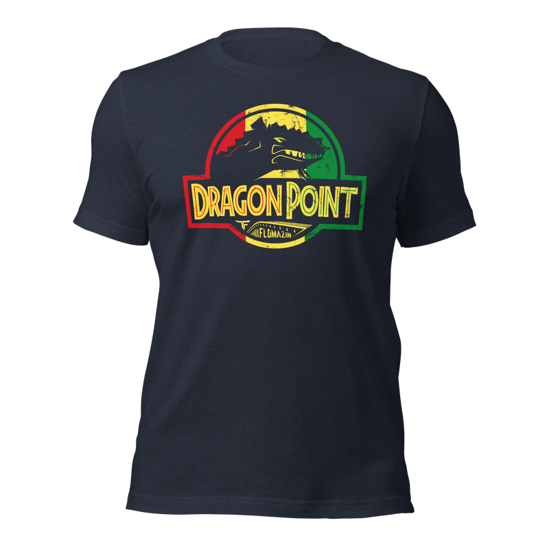 FLOMAZIN FLORASSIC DRAGON POINT REGGAE Premium Short-Sleeve Unisex T-Shirt
