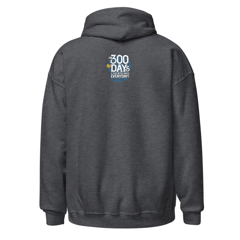 I'M THE BEST CHARTER CAPTAIN Funny Fishing Unisex Hoodie