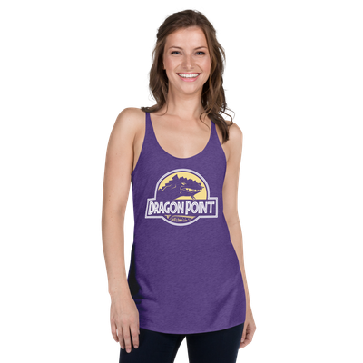 FLOMAZIN FLORASSIC DRAGON POINT Premium Women&#39;s Racerback Tank