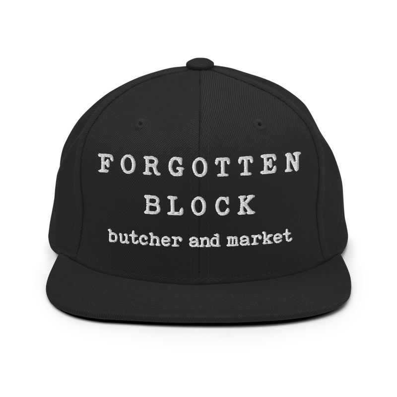 FORGOTTEN BLOCK Premium Yupoong Snapback Hat