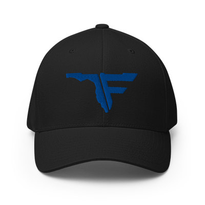 FLOMAZIN THIN BLUE LINE FlexFit Structured Twill Cap