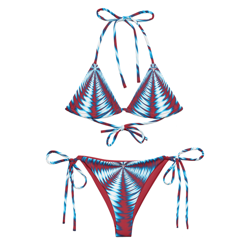 FLOMAZIN FLOKINI™ USAMAZIN TIE-DYE String Bikini