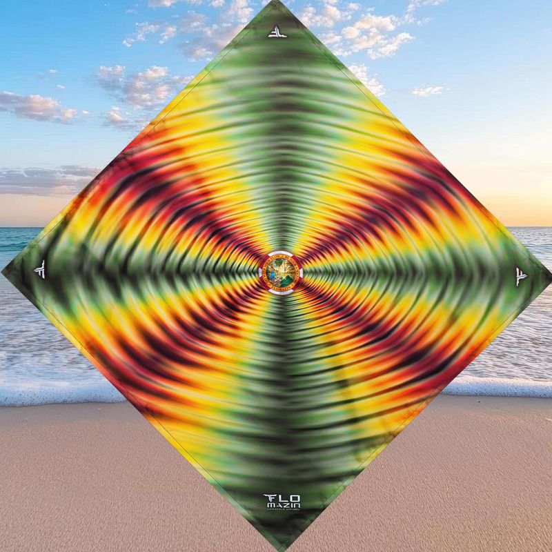 FLOMAZIN REGGAAEMAZIN TIE-DYE Bandana