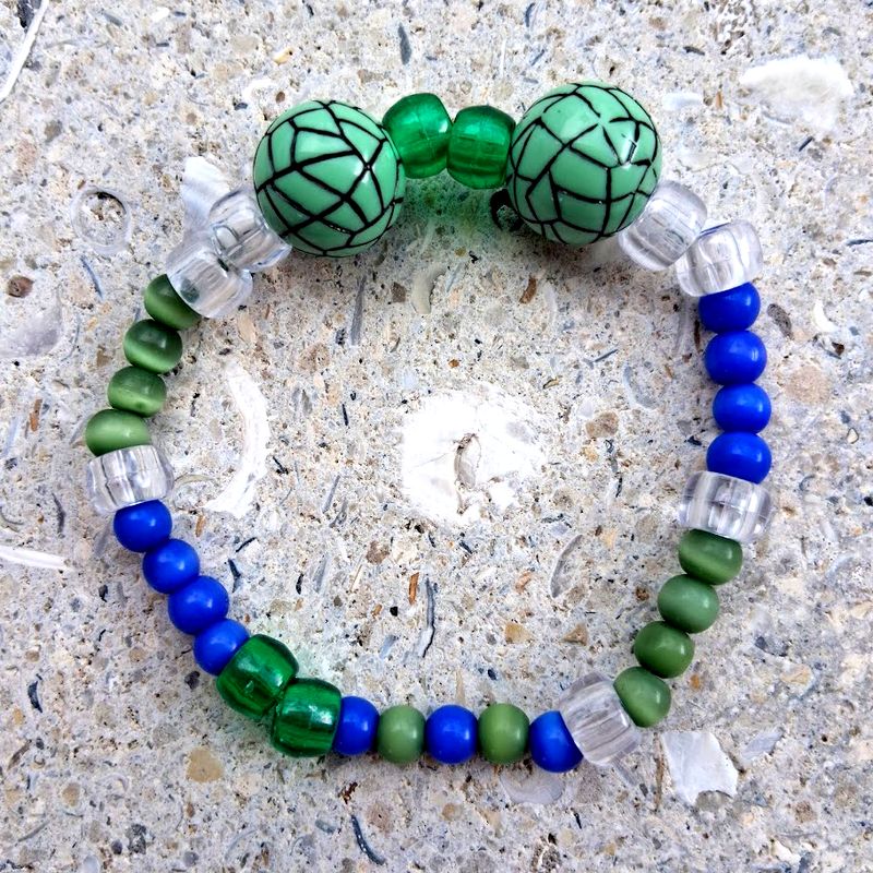 &quot;The Midnight Grove&quot; Men&#39;s Beaded Bracelet by SHYNAI