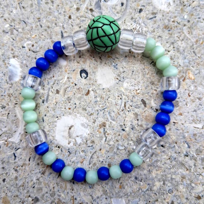 &quot;The Midnight Grove&quot; Men&#39;s Beaded Bracelet by SHYNAI