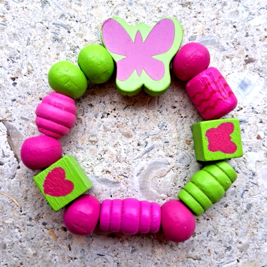 &quot;The Stem Rose&quot; Kids&#39; Beaded Bracelet by SHYNAI